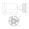 KAMERA IP TC-C34QN 2GNA-28 Spark Series - 4 Mpx 2.8 mm TIANDY